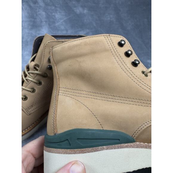 TAFT Leather Boots Mens Size 7.5 LaceUp Cap Toe Casual Dress Workwear Style - Picture 5 of 13